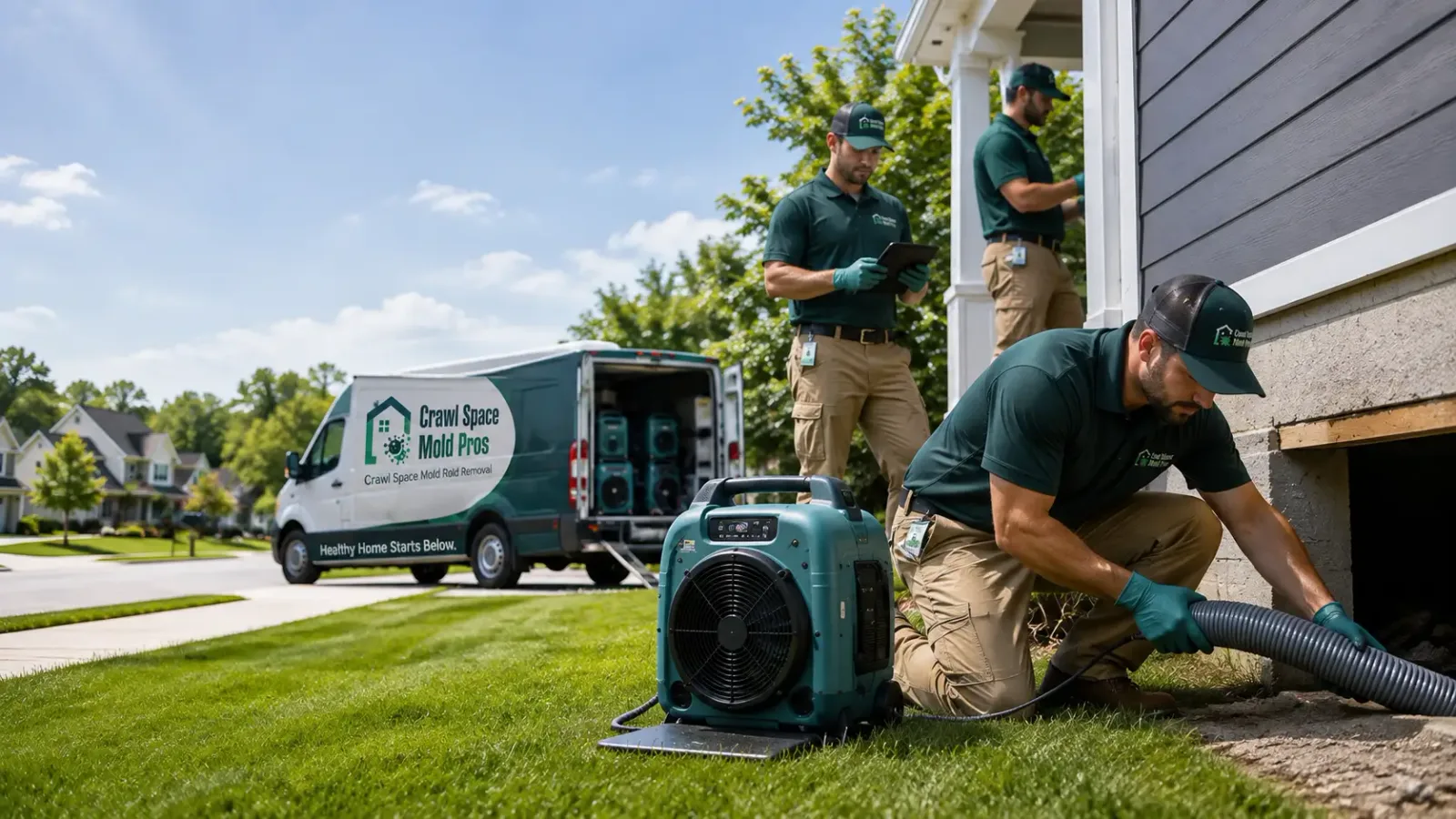 Crawl Space Mold Removal in Mishawaka, IN